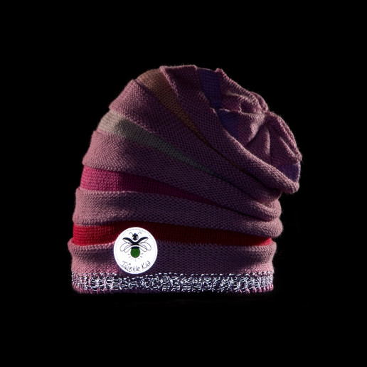 Rainbow Beanie Rosa